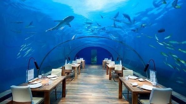 Який вигляд має справжній підводний ресторан