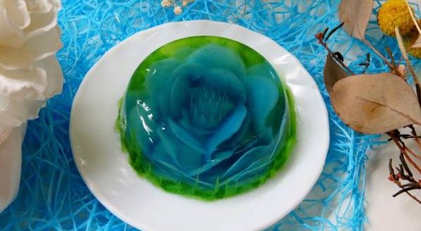 3D-квіти в желе для Коханої