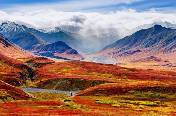 Национальный парк Денали - одно из самых красивых мест на Аляске