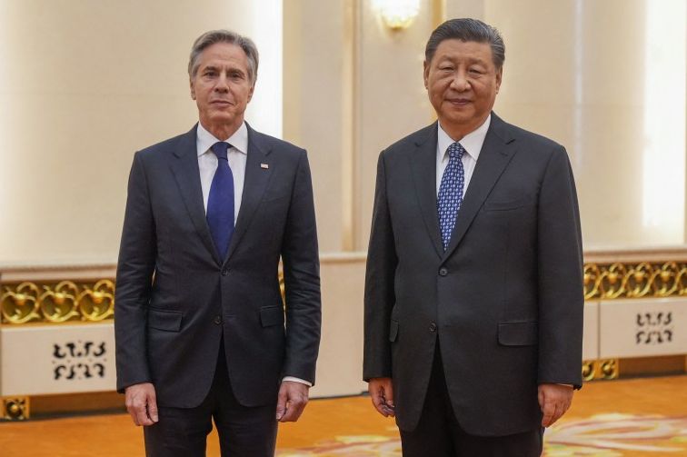 Китай застерігає США від «низхідної спіралі» під час зустрічі Ентоні Блінкена з Сі Цзіньпіном
